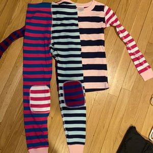 Hannah Andersson Striped Long Pajamas